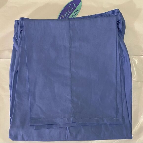 🔥Carols Scrubs Ladies Teal Blue Green  Bottom only Size Large Drawstring… - Picture 5 of 10
